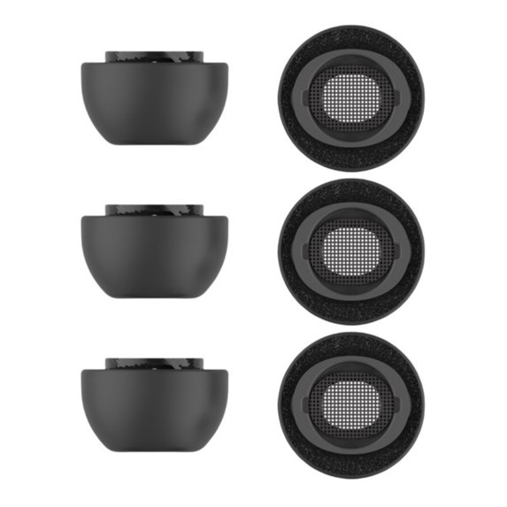 SIEYIO Secures Fit Replacement Eartips for Buds 3Pro, Optimals Sound Isolation