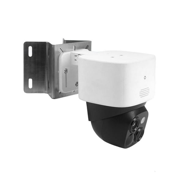 SIEYIO Security Camera Corner Bracket Stainless Steel Wall Corner Mount Holder for CCTV Cameras and Solar Panel