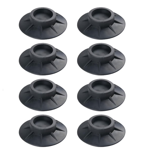 SIEYIO Set of 8 Washer Machine Foot Stabilizers Laundry Machine Foot Guards Plastic