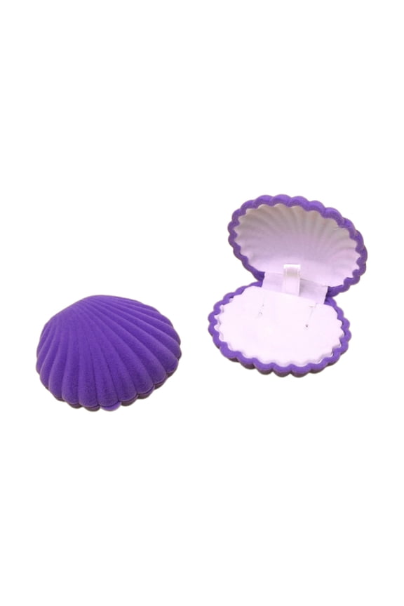 Shell Box Ring Earrings Jewelry Counter Display Props Necklace Display Showcase