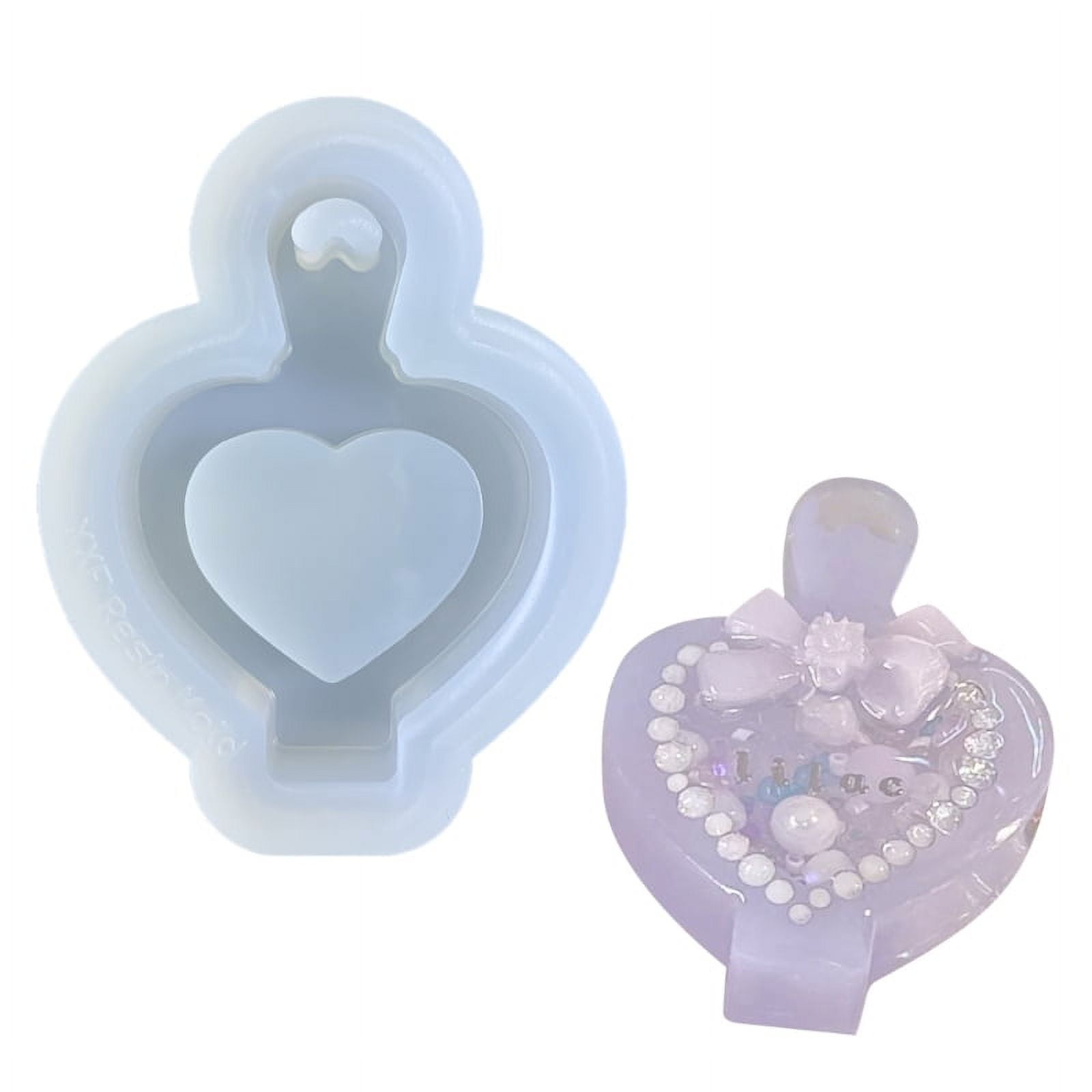 SIEYIO Silicone Shaker Molds Resin Casting Shaker Mold Jewelry Pendant