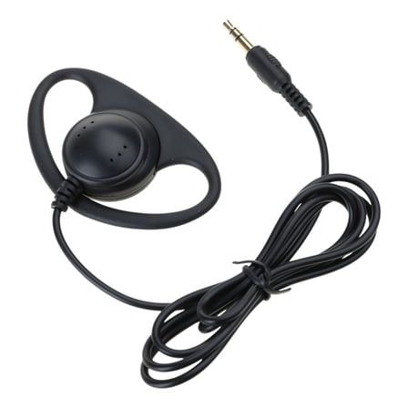 SIEYIO Single Side Earphone Ear Hook Mono Earbud Headphone Low Cost Ear Bud for One Ear