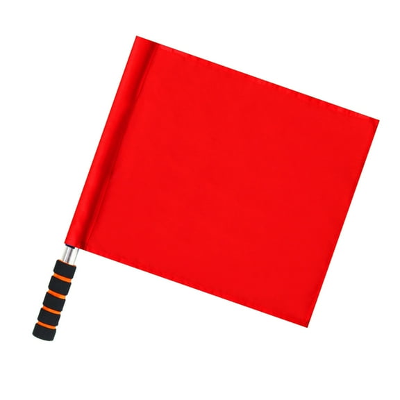 SIEYIO Sports Referee Flags Racings Conducting Flags with Sponges Handle for Sports Event
