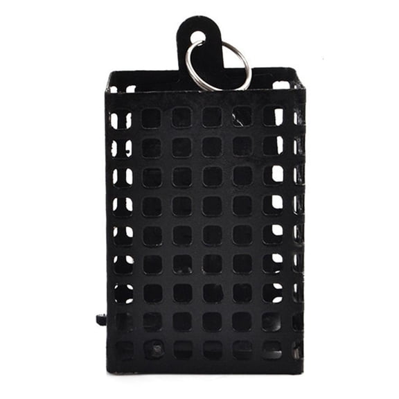 SIEYIO Square Fishing Tackle Feeders Cage Iron Fishing Lure Cage Basket Trap Lure Holder Fishing Carp Baits Cage Feeders