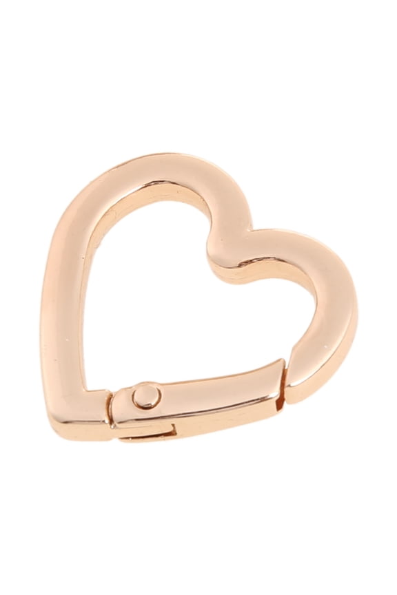 Carabiner Clips Snap Spring Hook Heart Shape Clasp Keyring Carabina Karabiner