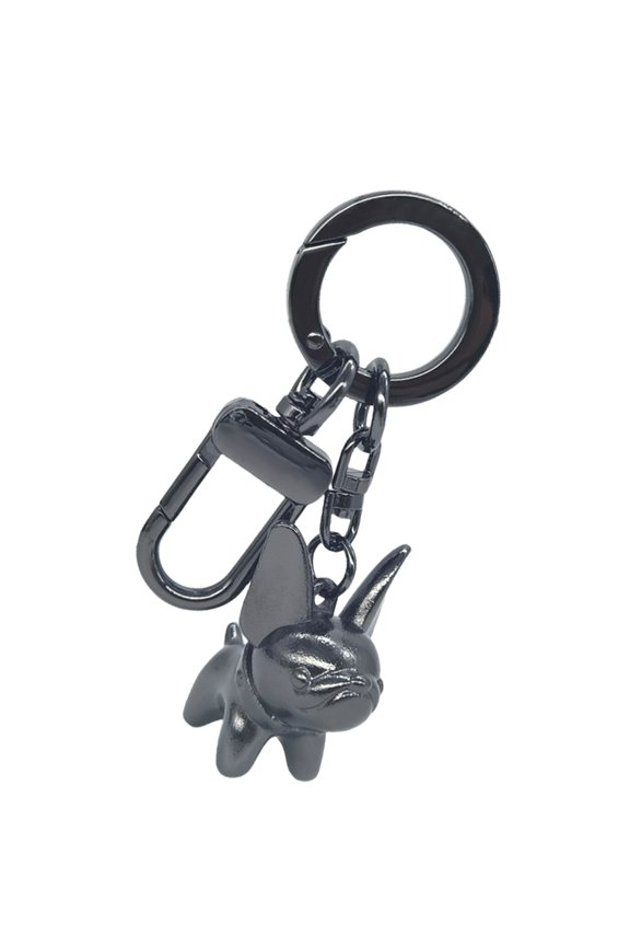 Stylish Key Holder Key Pendant Metal Key Adornment Dog Shape Stylish Key Jewelry Metal Texturte for Various Occasion