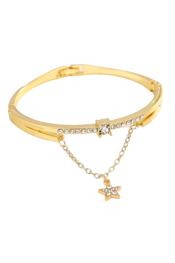 Stylish Opening Bangles Unique Wristbands Punk Wrist Jewelry Geometric Bracelets