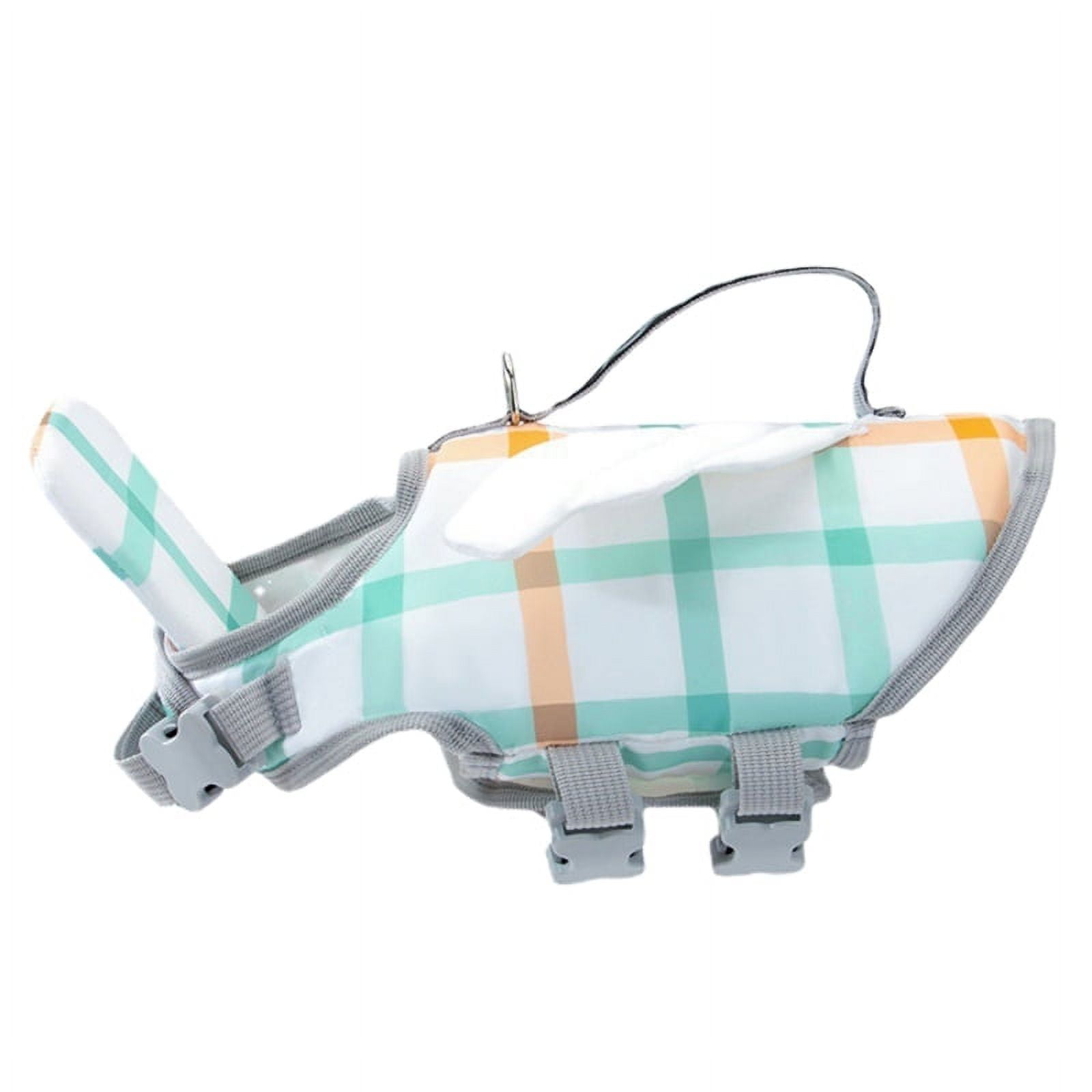 SIEYIO Summer Safety Pet Life Jackets Printing Dog Swimsuit Preserver