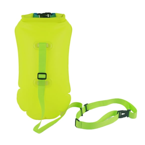 SIEYIO Swimming Buoy for Open Water, Swim Safety Float Dry Bag, Waterproof Inflatable
