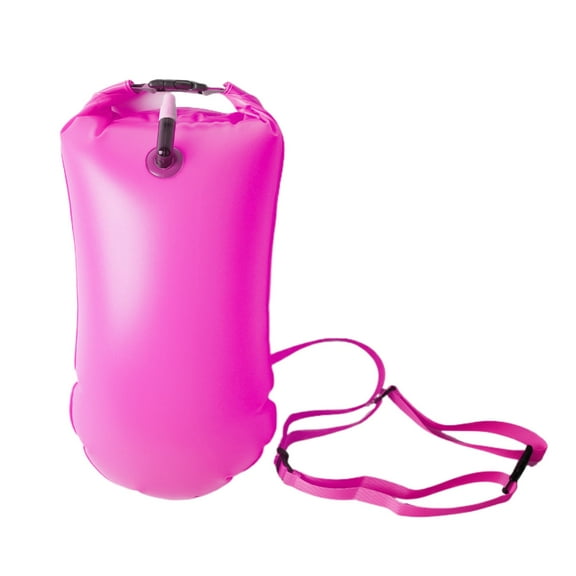 SIEYIO Swimming Buoy for Open Water, Swim Safety Float Dry Bag, Waterproof Inflatable