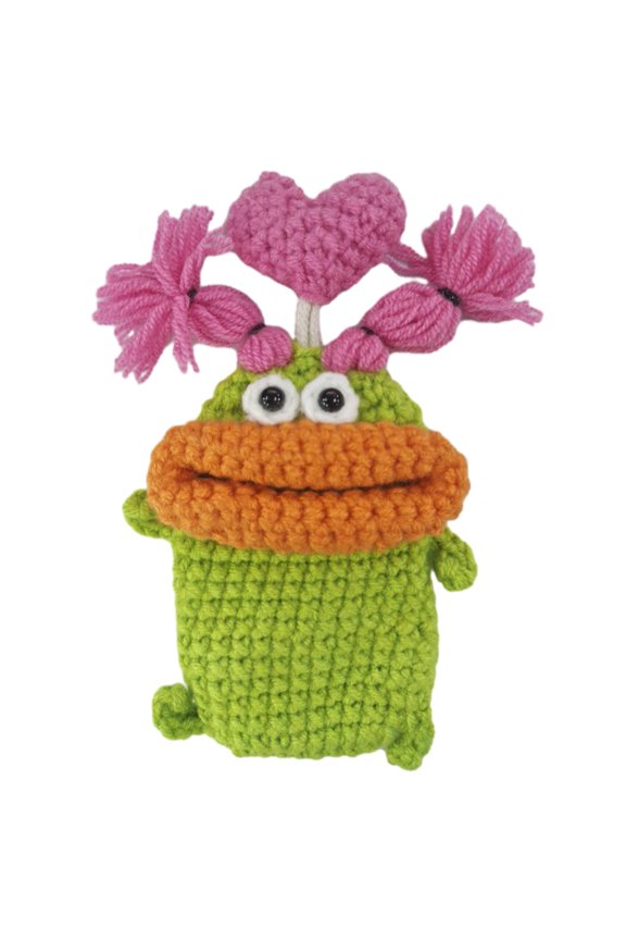 Thick Lips Monsters Pull Type Keys Bag Hand Knitting Keys Wallets Funny Car Keys Sleeve Cases Housekeepers Keys Holder