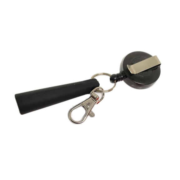 SIEYIO Travel Friendly Elastic Pen Protector with Keychain Clip Pencil Holder Keyring Suitable for Hikers and Campers