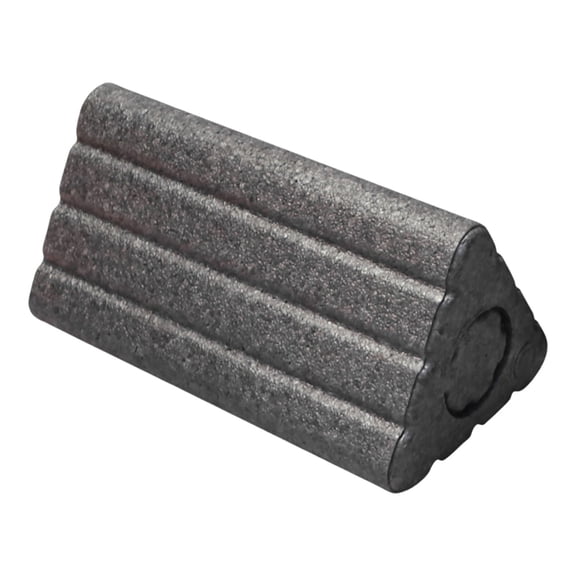 SIEYIO Triangular Yoga Block and Plastic Rollers Set Yoga Props Plastic Texture for Body