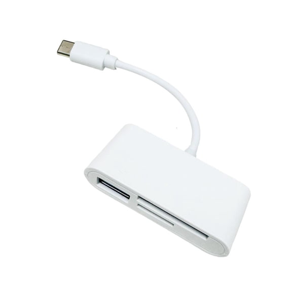 SIEYIO USB C Card Reader Memory Card Reader Adapter USB C to TF Memory Stick with USB