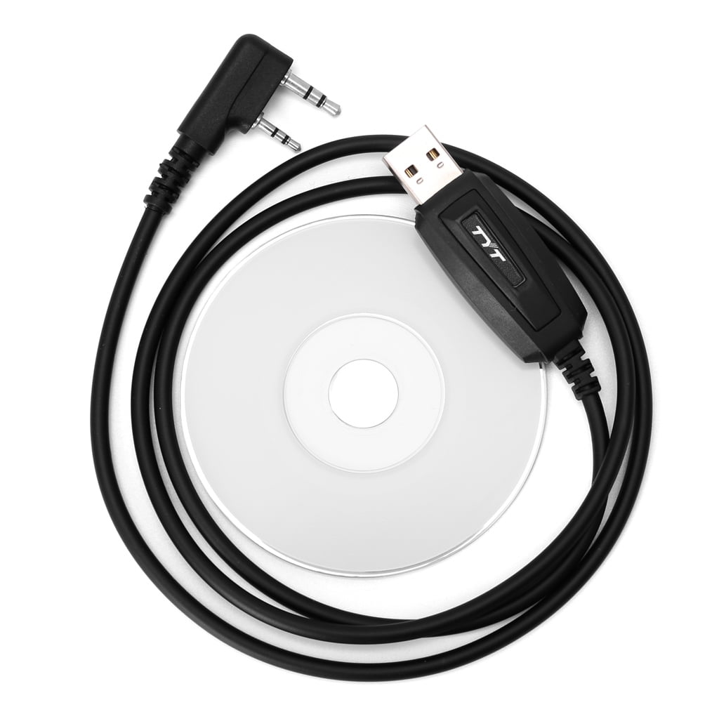 SIEYIO USB Programming Cable + Software CD for TYT MD-380 Two way ...
