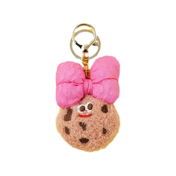 SIEYIO Unique Cookie Key Chain Charm Handcrafted Doll Phone Ornament for Fashion Lovers