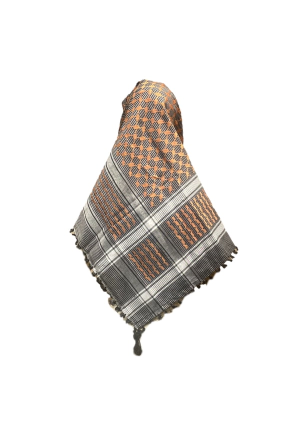 Versatile Headwrap Shemagh Scarf for Muslims Arab Keffiyeh Headscarf for Arabian Dubai Military Tactics Neck Wrap Shawl