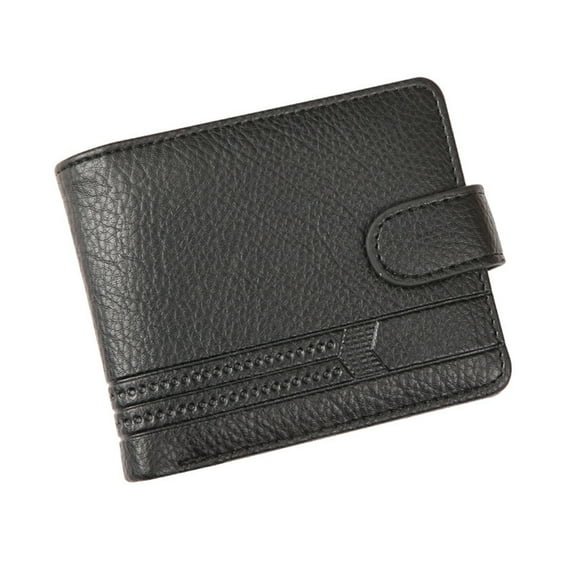 SIEYIO Versatile Men's PU Short Wallet Change Pocket Coin Purse Everyday Use
