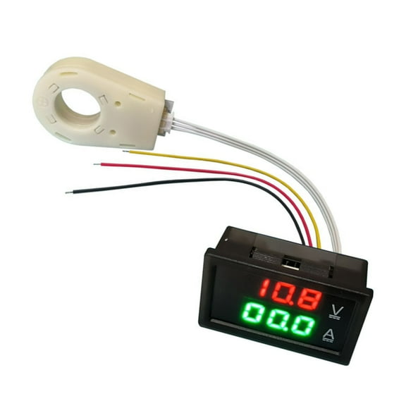 SIEYIO Voltage Amp Meter Direct Current, Battery Monitor DC300V, Ammeter Voltmeter Power Energy Capacity Detectors