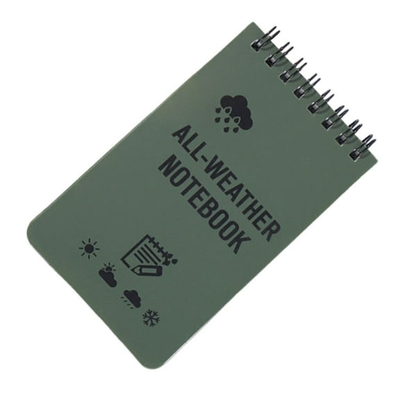 SIEYIO Waterproof Pocket Notebook Pocket Notepad All Weather Spirals Notepad Write in the Rain Notepad for Outdoor Activities