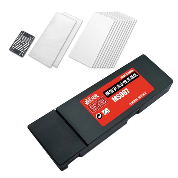 SIEYIO Wet Pallets for Acrylic Painting Moisturizing Pallet Wet Paint Modeling Tool