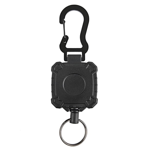 SIEYIO Wire Rope Camping Telescopic Burglar for Key Holder Tactic Keychain Outdoor for Key Ring Return Retractable for Key Chai