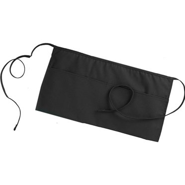 3 Pack Server Aprons With 3 Pockets - Waist Apron, Waitress Apron For Women And Man Yak Half Apron