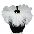 thumbnail image 1 of SIEYIO Women Vintage Mesh Neck Ruff Detachable Tulle Ruffle Collar Renaissance Victorian Costume Clown Choker, 1 of 11