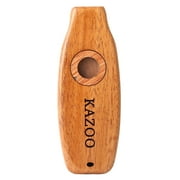 SIEYIO Wood Kazoo Mahogany Kazoo Flute Membranes Guitar Ukulele Accompaniment Harmonicon Diaphragm Mouth Music Wind Instrument