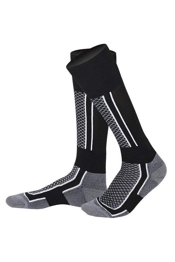 Wool Ski Socks Cold Weather Socks for Snowboarding,Thermal Knee-high Warm Socks