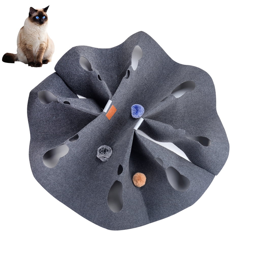 SIEYIO for Cat Activity for Play Mat Interactive Scratching Bed Rug