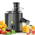 thumbnail image 1 of SiFENE Centrifugal Juicer Machine 800W, Dual Speed Juicer with Easy Clean Design, Wide Chute for Whole Fruit, Grey, 1 of 7