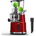 thumbnail image 1 of SiFENE Cold Press Juicer Machine, Masticating Juicer - 250W, 83mm Dual Mouth - Red, 1 of 9