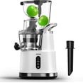 thumbnail image 1 of SiFENE Cold Press Juicer Machine - 250W, 83mm Dual Mouth, Easy Clean - White, 1 of 9