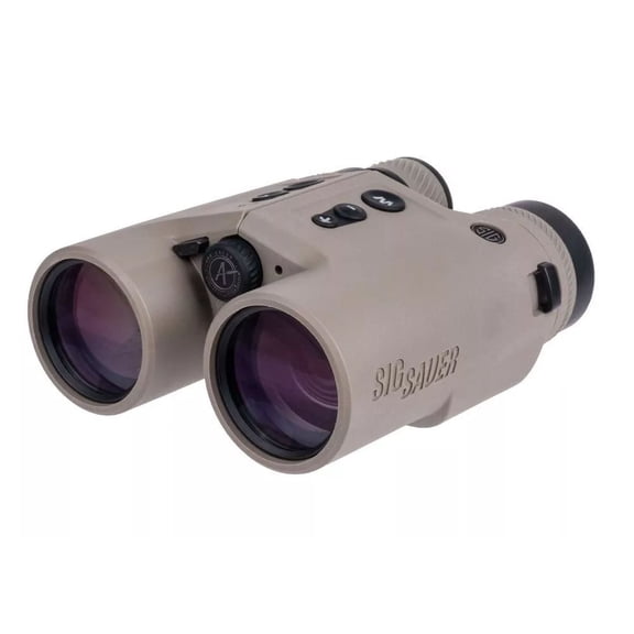 SIG SAUER KILO10K-ABS HD Gen II 10x42mm Laser Rangefinding Binocular with Ballistic Data Exchange and Active-Matrix OLED Display (Tan)