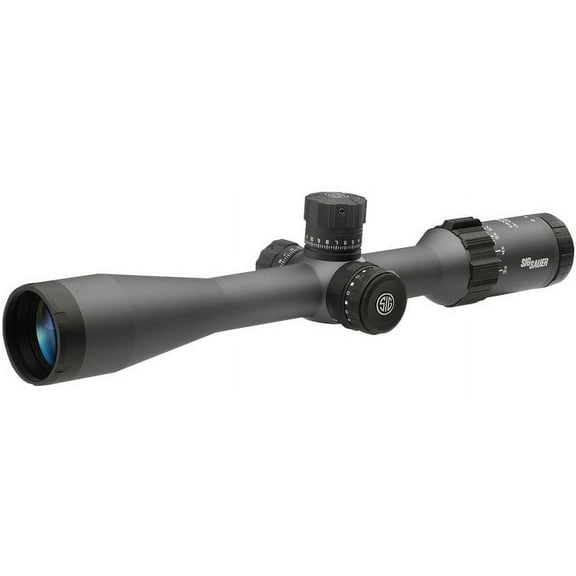 SIG SAUER Tango-DMR 3-18x44mm 34mm Tube First Focal Plane Rifle Scope, Black, MR