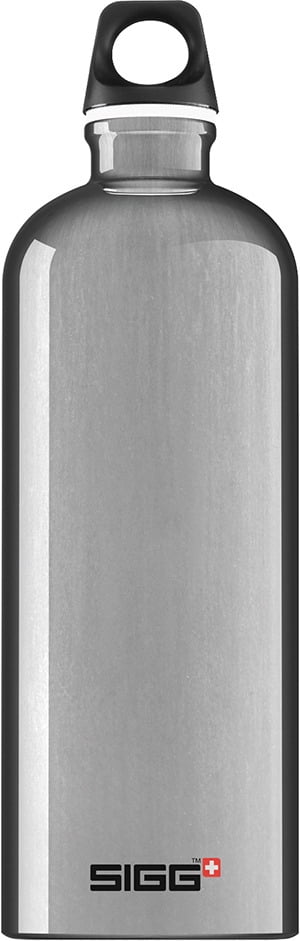 SIGG Aluminum 34 oz BPA-Free Leak-Proof Travel Outdoor Water Bottle Traveller Alu