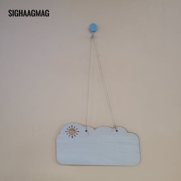 SIGHAAGMAG Wooden signboards  DIY Message Board, perfect for bedrooms, entryways, and other spaces, creating a warm and inviting atmosphere.