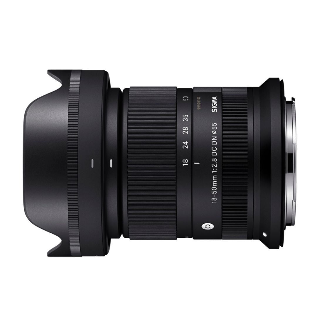 SIGMA 18-50mm F2.8 DC DN (Canon RFマウント) Sigma Lens, 18-50mm F2.8 DC DN, Canon RF Mount, Lightweight