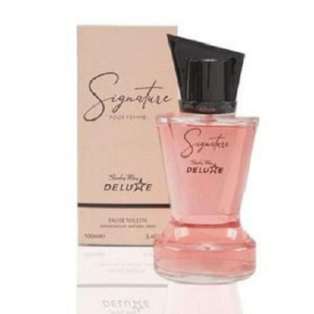 SIGNATURE women's designer EDP perfume 3.4 oz by SHIRLEY MAY DELUXE 