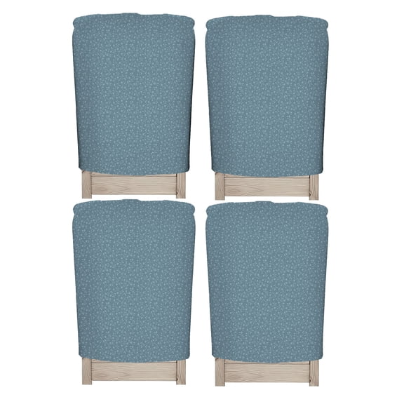 SIGNBLOC 1 Pack Dining Chair Back Covers, Stretch Chair Back Protectors for Home Kitchen Restaurant Decor