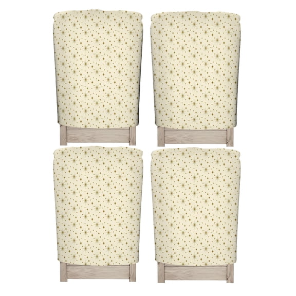 SIGNBLOC 1 Pack Dining Chair Back Covers, Stretch Chair Back Protectors for Home Kitchen Restaurant Decor