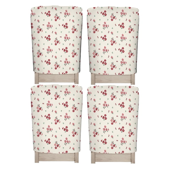 SIGNBLOC 1 Pack Dining Chair Back Covers, Stretch Chair Back Protectors for Home Kitchen Restaurant Decor