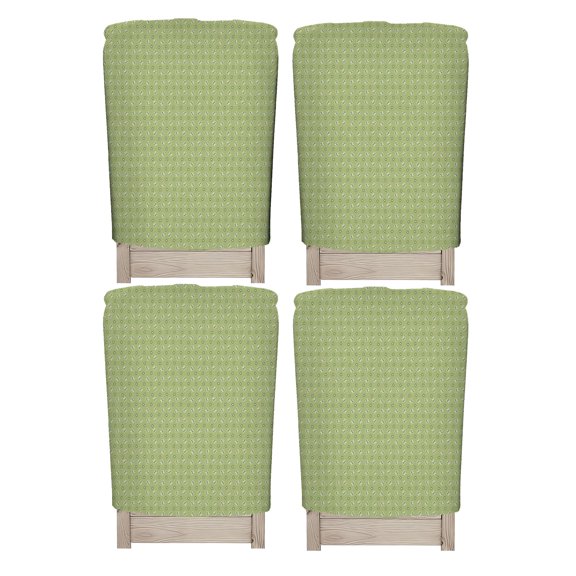 SIGNBLOC 1 Pack Dining Chair Back Covers, Stretch Chair Back Protectors for Home Kitchen Restaurant Decor