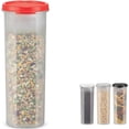 thumbnail image 1 of SIGNORA WARE Pasta Storage Container with Lid Airtight 30 oz Red, 1 of 6