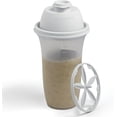 thumbnail image 1 of Signora Ware Reusable Shaker Bottle 17 oz – Plastic Protein & Smoothie Mixer White, 1 of 6