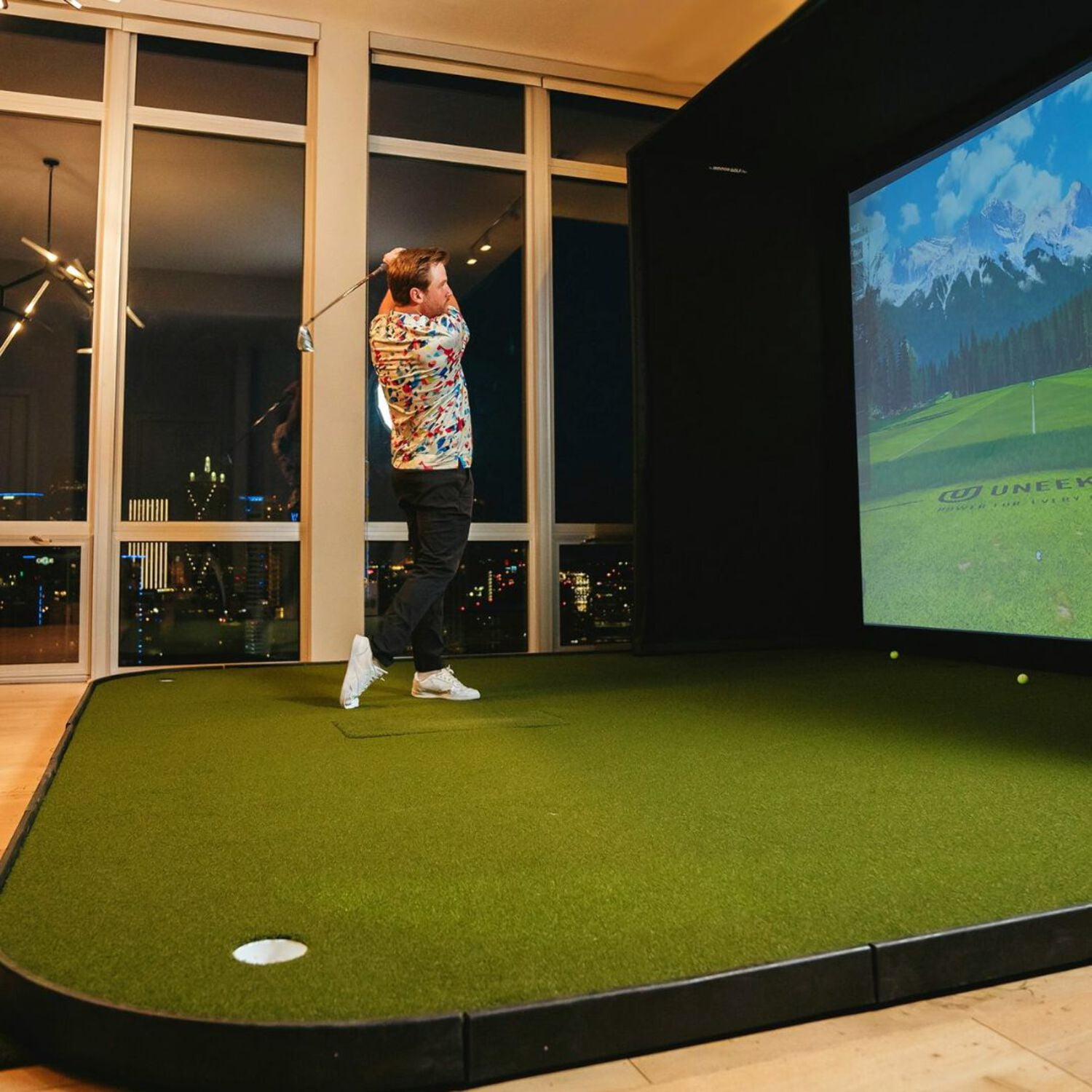 SIGPRO SIG12 Golf Simulator Flooring - by The Indoor Golf Shop