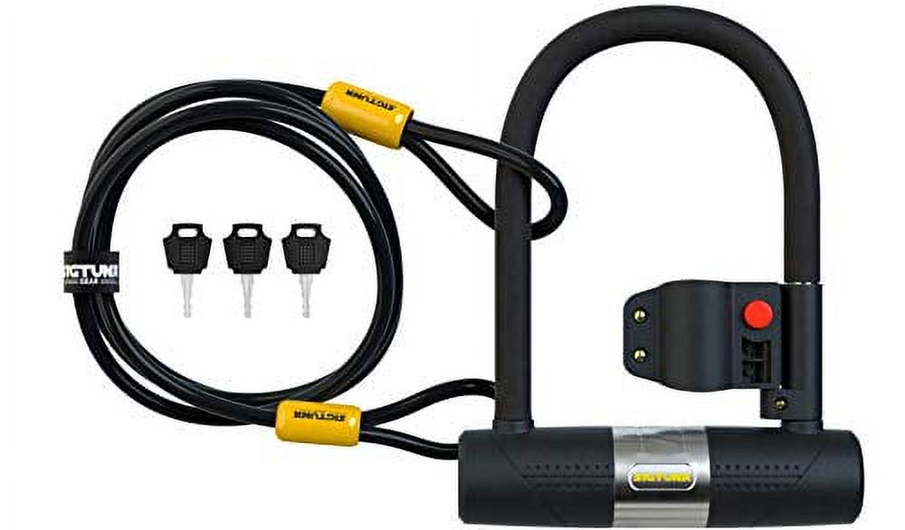 Kryptonite Level 5 14 mm ULock Bicycle Lock with Looped Bike Security