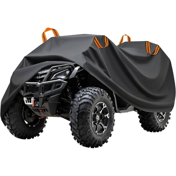 SIGUANG ATV Cover, L 78.7" Waterproof Outdoor Heavy Duty 4-Wheeler Cover, All Season UV Protection for Polaris/Sportsman/Yamaha/Suzuki/Honda/Kawasaki