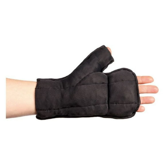 SIGVARIS 1202 Medahand Glove w/ Foam Chips-Med-REG-Right-Black